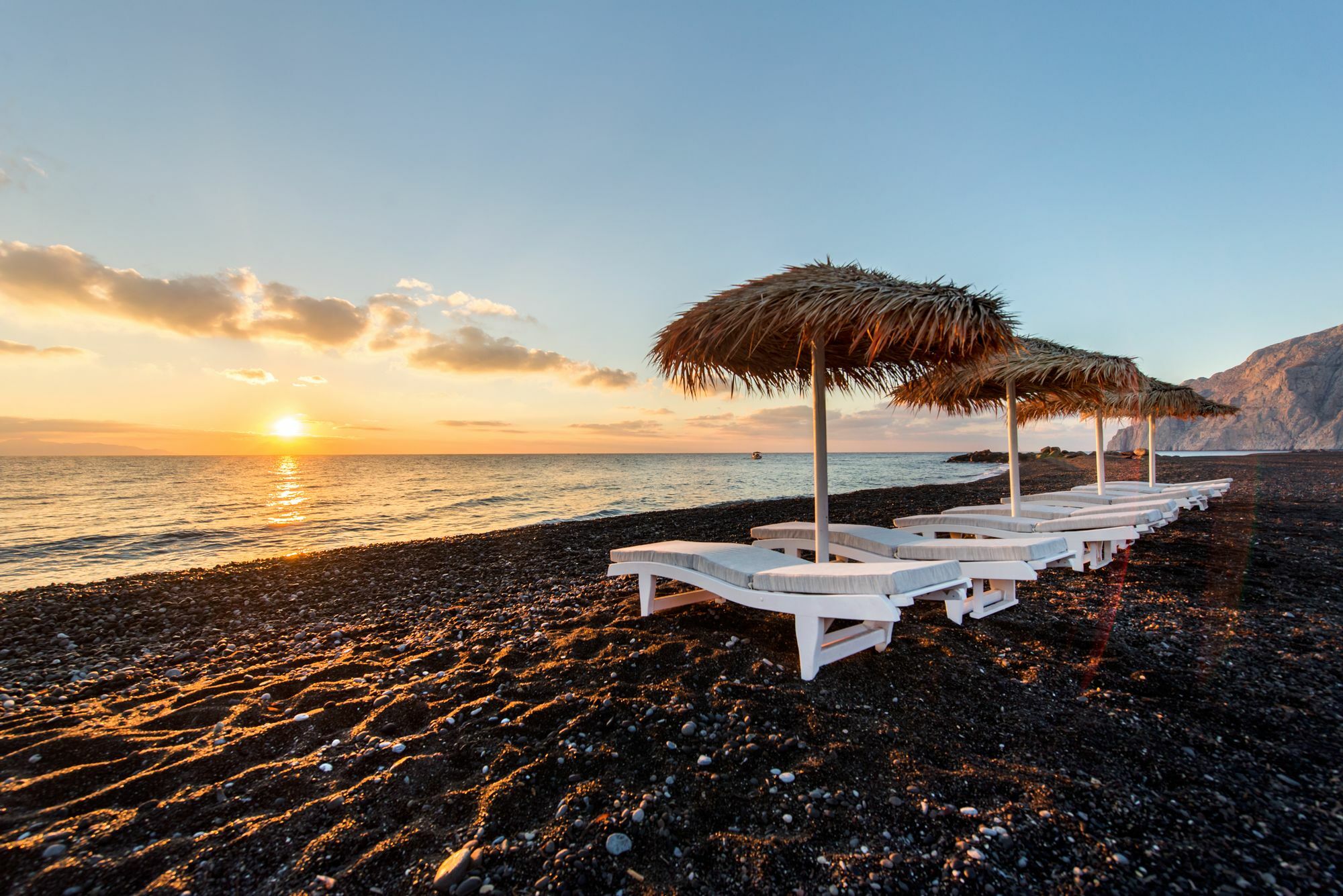 Sea Side Beach Hotel Kamari  Ngoại thất bức ảnh
